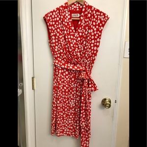 Eliza J faux wrap dress